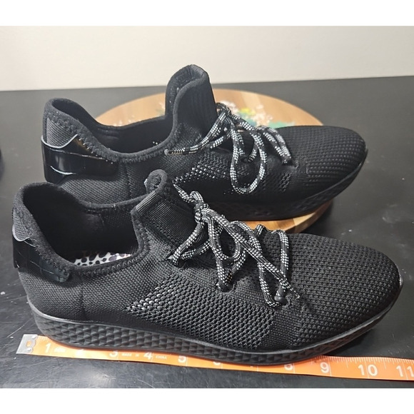 EUC Urban Sport by J/Slides Talia Stretch Knit Sneaker Black Sz W/11 MSRP $79.99 - Picture 10 of 16